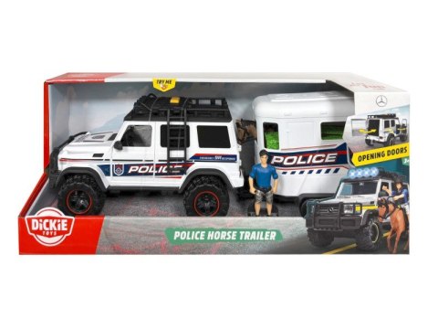 Pojazd SOS Zestaw Policja konna 40 cm Dickie