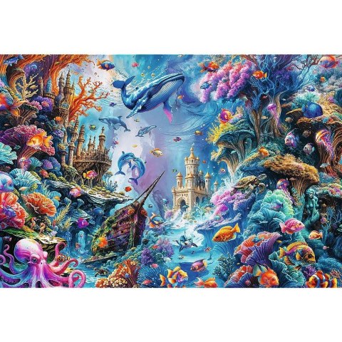Puzzle 1500 elementów Podwodny świat Trefl