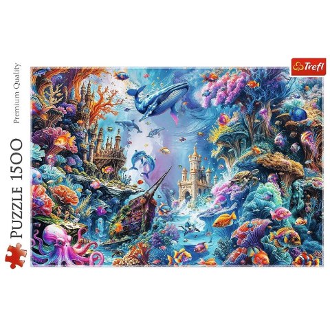 Puzzle 1500 elementów Podwodny świat Trefl