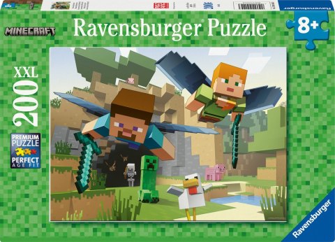 Puzzle XXL 200 elementów Minecraft Ravensburger Polska