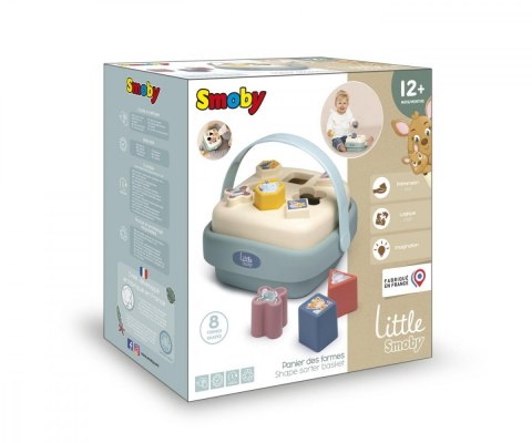 Sorter kształtów w koszyku Smoby