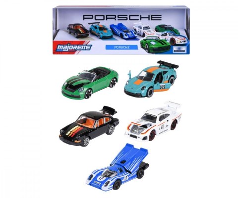Zestaw pojazdów Porsche 5-pak Majorette