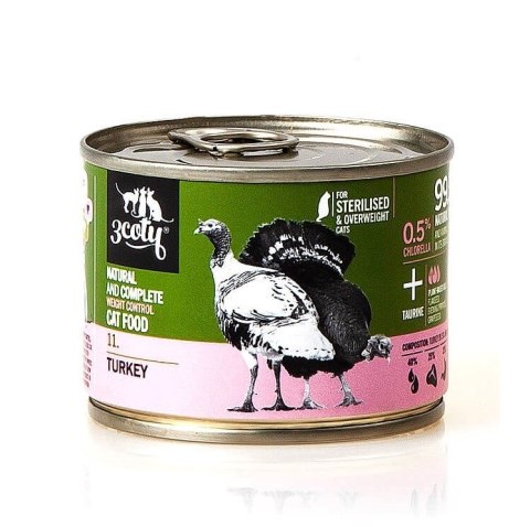 3Coty TURKEY Chlorella Weight Control Steril. 180g