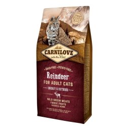 CARNILOVE CAT REINDEER ENERGY&OUTDOOR 6kg