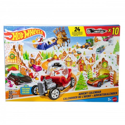 Kalendarz adwentowy 2025 Hot Wheels