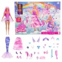 Kalendarz adwentowy Barbie 2025 Mattel
