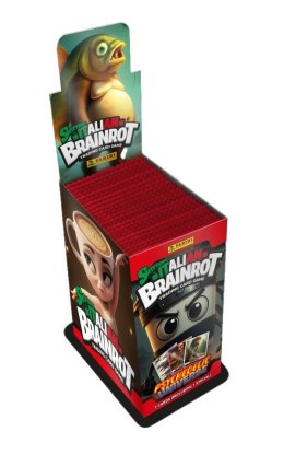 Karty Brainrot saszetka display 24 sztuki Panini Kolekcja