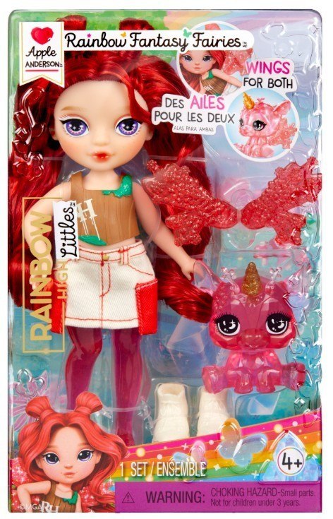 Lalka Rainbow High Little Rainbow, Apple Red MGA