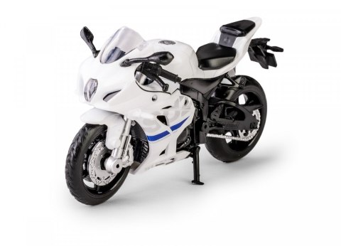 Motocykl 1:18 SUZUKIX STI 20 GSX-R1000 biały Daffi