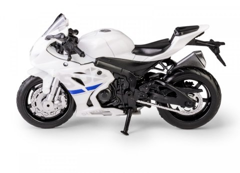 Motocykl 1:18 SUZUKIX STI 20 GSX-R1000 biały Daffi