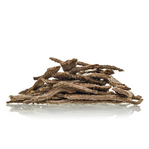 PETITTO - Suszone paski mięsne - dziczyzna z konopiami - przysmak dla psa 400g