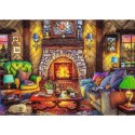 Puzzle 2x500 elementów Wycieczka w góry Trefl