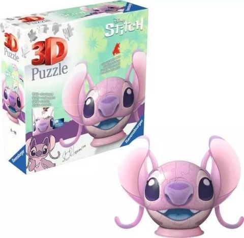 Puzzle 3D Disney Stitch Kula z uszami Angel Ravensburger Polska
