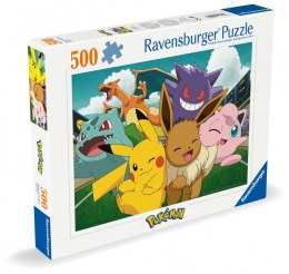 Puzzle 500 elementów Pokemon Classic Ravensburger Polska