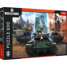 Puzzle 500 elementów World of tanks Czas na akcję! Trefl