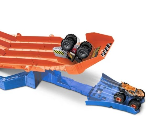 Tor samochodowy Monster Truck Wyścig z demolką Hot Wheels