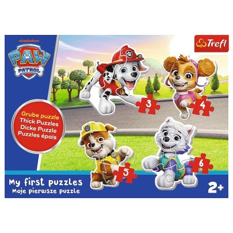 Układanka Baby Classic Kochane pieski Psi Patrol Trefl