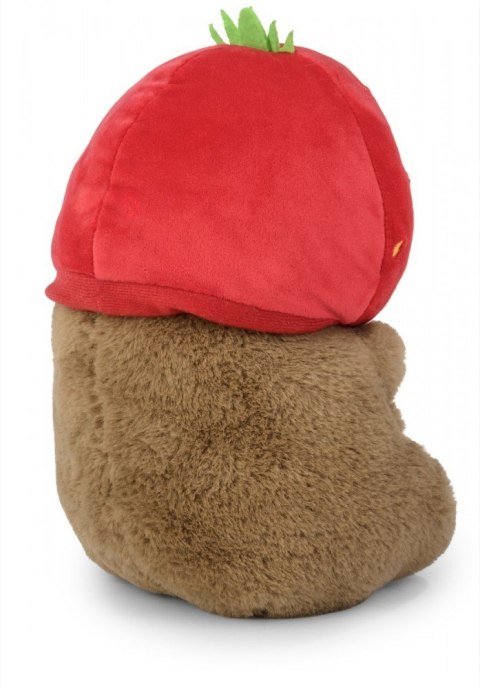 Maskotka Kapibara truskawkowa czapka 20 cm Daffi
