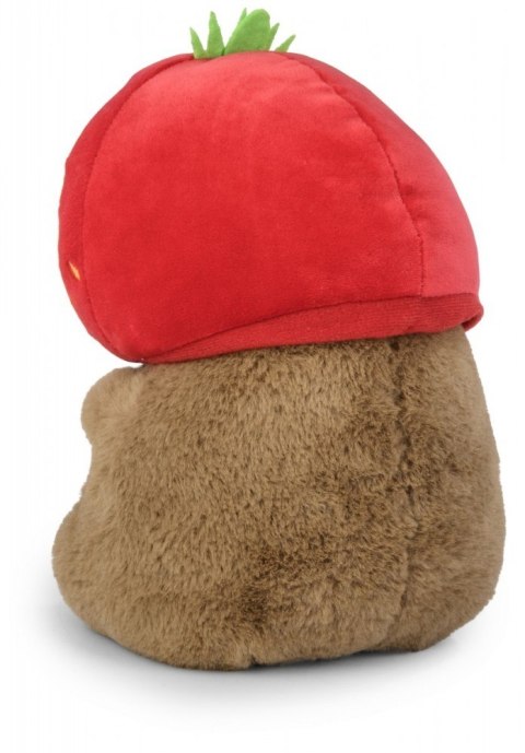 Maskotka Kapibara truskawkowa czapka 20 cm Daffi