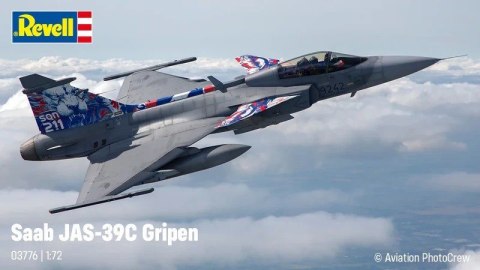 Model plastikowy Samolot SAAB Jas 39C Gripen 1/72 Revell