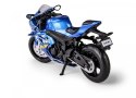 Motocykl MSZ 1:18 Suzuki GSX-R1000 niebieski Daffi