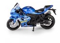 Motocykl MSZ 1:18 Suzuki GSX-R1000 niebieski Daffi