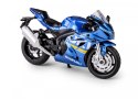 Motocykl MSZ 1:18 Suzuki GSX-R1000 niebieski Daffi