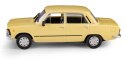 Pojazd PRL Fiat 125p żółty Daffi