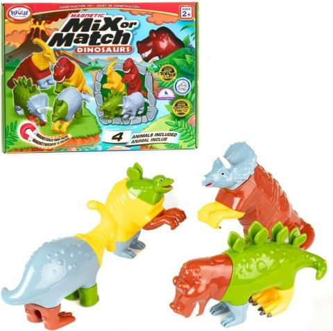Zestaw Malblo Magnetic Dinozaury 1 MALIK
