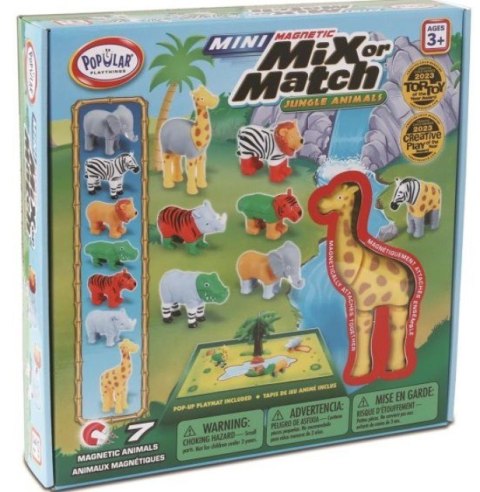 Zestaw Malblo Magnetic Mini Zwierzęta z dżungli MALIK