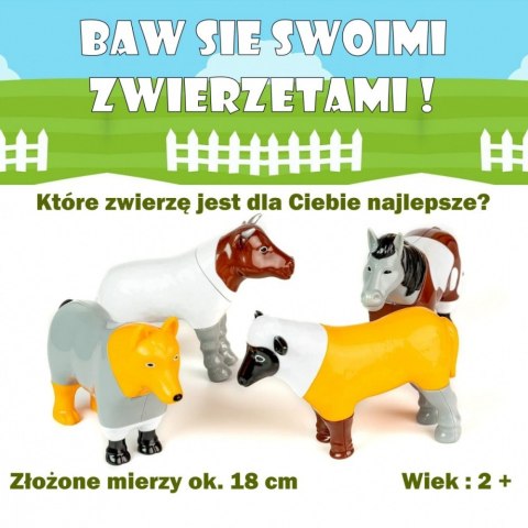 Zestaw Malblo Magnetic Zwierzęta z gospodarstwa MALIK