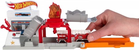 Zestaw Pożar na stacji Hot Wheels
