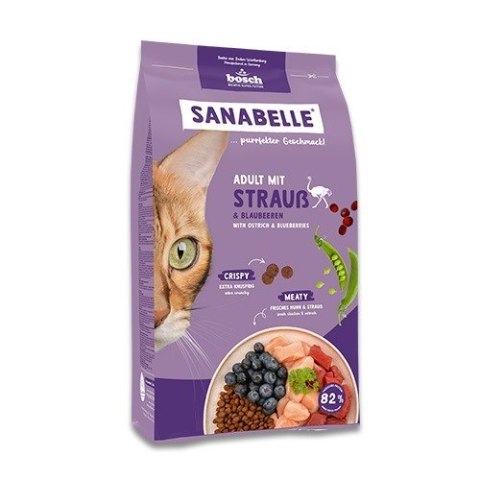 BOSCH Sanabelle Adult Struś sucha karma dla kota 8kg