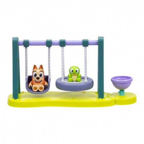 Bluey Zestaw z figurkami żółw i huśtawka Tm Toys