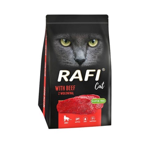 Dolina Noteci Rafi Cat z wołowiną karma sucha dla kota 1,5kg