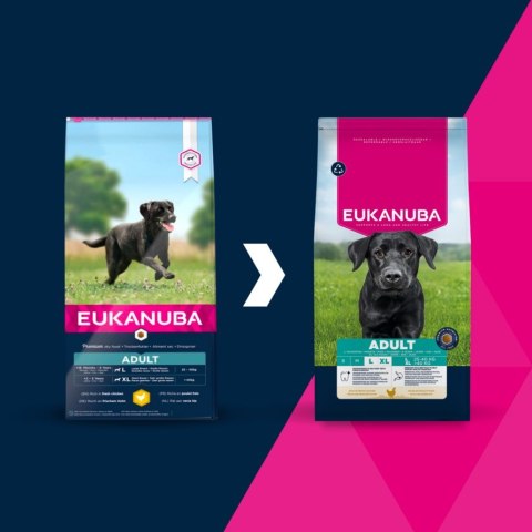 EUKANUBA Adult Large rich in chicken 15kg