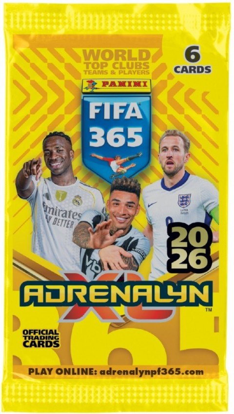 Karty FIFA 2026 Saszetka z kartami display 50 sztuk Panini Kolekcja
