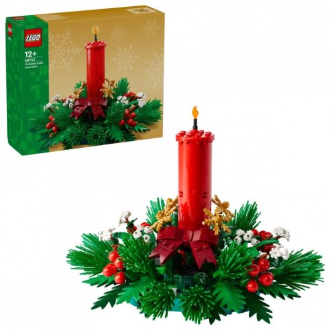 Klocki Iconic 40743 Świąteczna dekoracja stołu LEGO