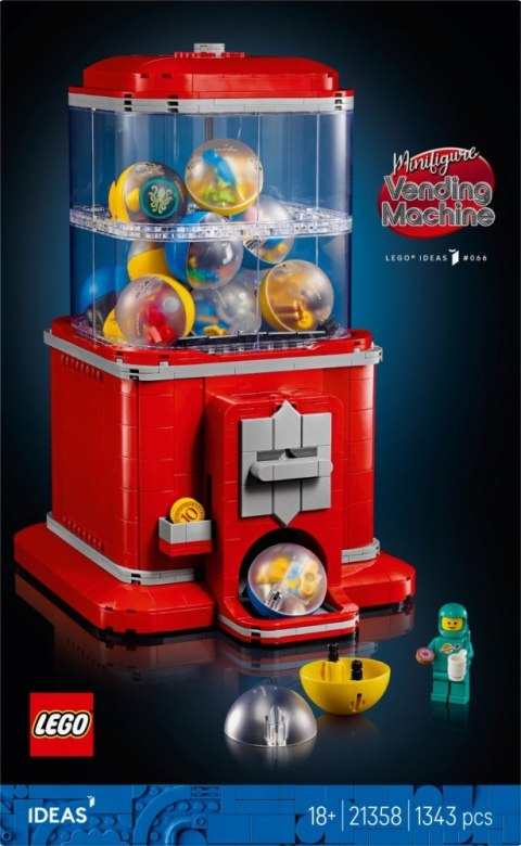 Klocki Ideas 21358 Maszyna z minifigurkami LEGO