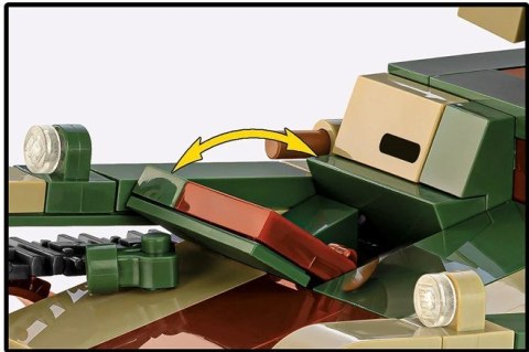 Klocki Light Tank 7TP 669 elementów Cobi Klocki