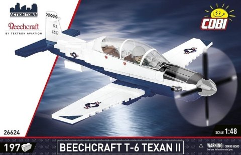 Klocki Samolot Beechcraft T-6 197 elementów Cobi Klocki
