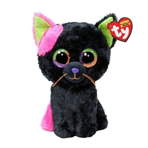 Maskotka Ty Kot czarny Licorice 15 cm Meteor
