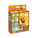 Puzzle zwierzęta małe i duże CzuCzu