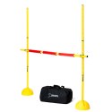 Zestaw Skippi - Hobby Horse Czarny i przeszkoda do skakania 135 cm