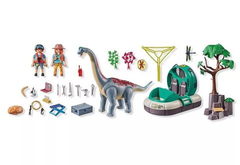 Zestaw z figurkami Dinos 71819 Brachiozaur z poduszkowcem Playmobil