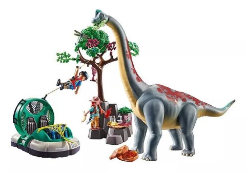 Zestaw z figurkami Dinos 71819 Brachiozaur z poduszkowcem Playmobil