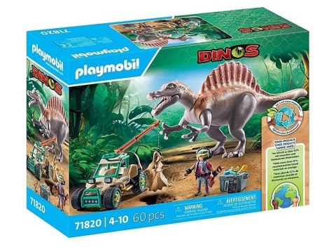 Zestaw z figurkami Dinos 71820 Atak Spinozaurów Playmobil