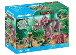 Zestaw z figurkami Dinos 71821 Triceratopsy Playmobil