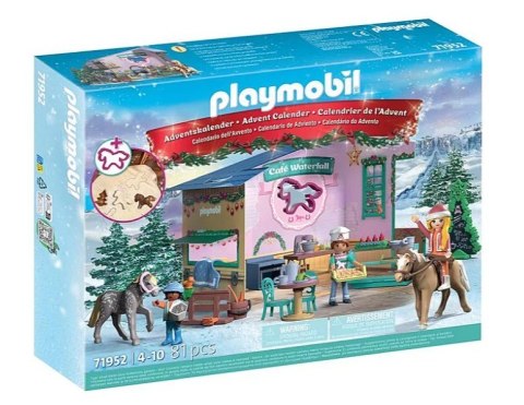 Zestaw z figurkami Horses of Waterfall 71952 Świąteczne wypieki w kawiarni jeździeckiej Playmobil