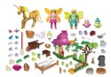Zestaw z figurkami Princess Magic 71838 Przytulny dom wróżek i złoty jednorożec Playmobil